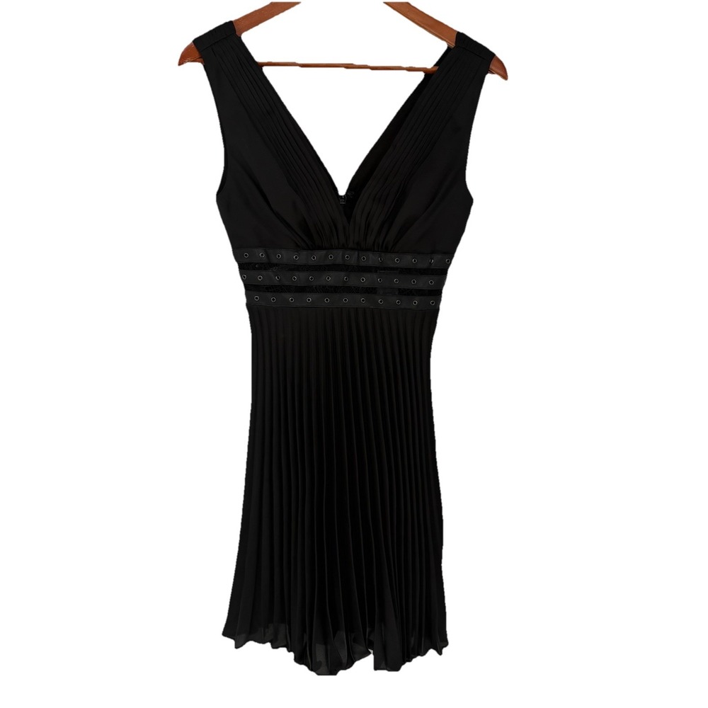Y2K BCBG Max Azria Womens Cocktail Dress 0 Babydoll Whimsigoth‎ Fairy Grunge